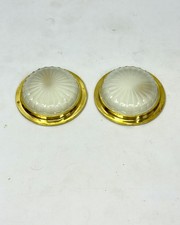 Coppia di vecchie luci da