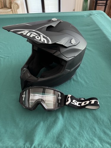 Casco airoh maschera - casco, e