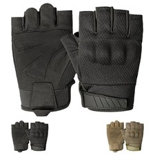 Guanti tattici protezione nocche esercito militare combattimento softair paintball cecchino