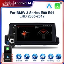 Per BMW E90 E91 E92 CarPlay Android 14 8-Core 4G+64GB Autoradio GPS Navi WIFI BT
