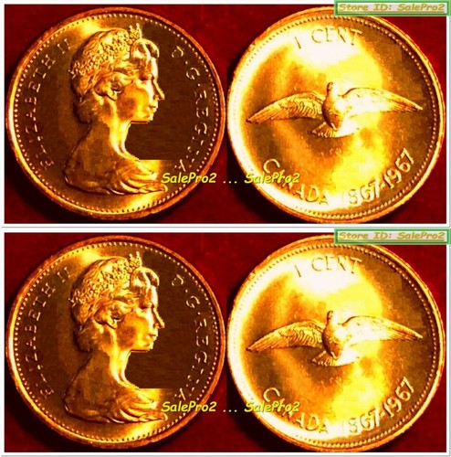 Canada 1967 regina - 2x,