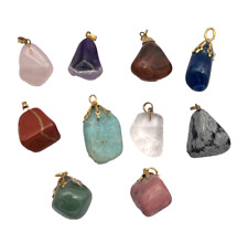 STOCK 10 PENDENTI PIETRA DURA