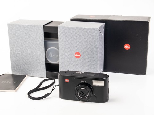 Leica black fotocamera - leica,