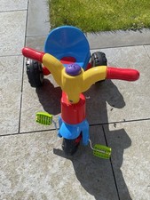 Dolu My First Trike Bicicletta a Pedali Multicolore Triciclo per Bambini