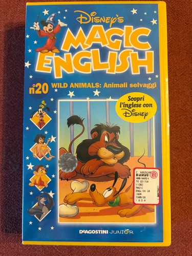 Vhs disney magic - vhs, english