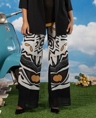 Pantalone donna doppio - in,