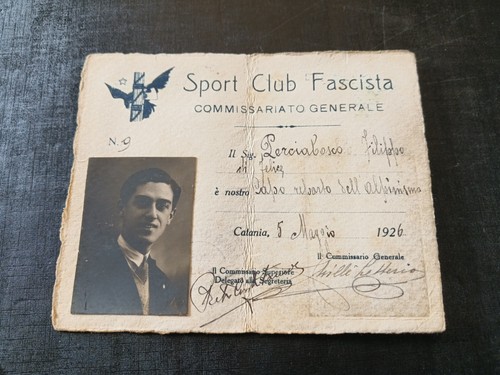 Tessera pnf calcio - calcio, sport