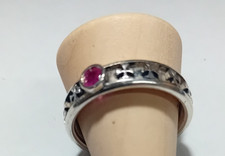 Anello fede croce templare con - croce,