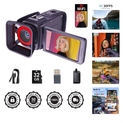 Videocamera compatta con - compatta,
