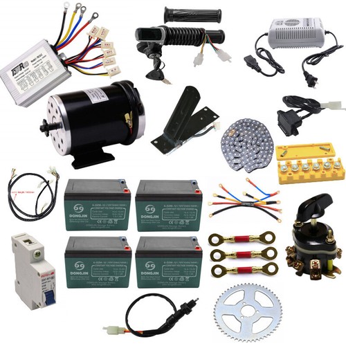 Kit motore spazzola 48v - motore,