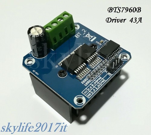 Driver bts7960b 43a pwm - bts7960b,