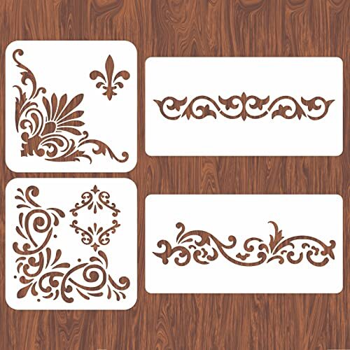 Pezzi stencil angolari bordo - 4,