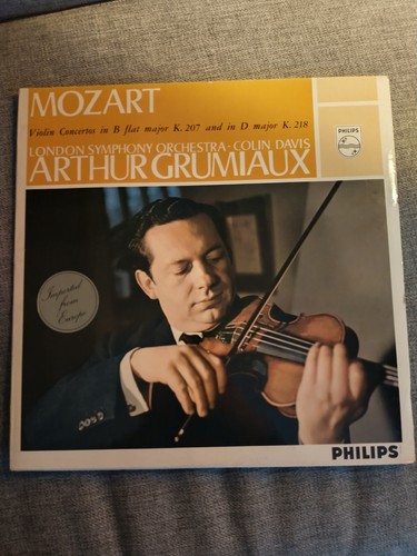 Mozart violin concertos arthur - violin,