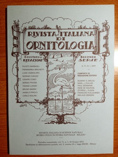 Rivista italiana - rivista, di