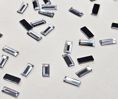 Hotfix rettangolo crystal - hotfix, 3mm