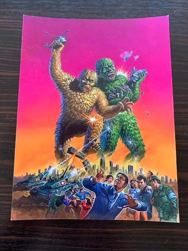 Libris 21x15 kaiju monster - kaiju,
