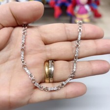 Bracciale tennis pl. oro