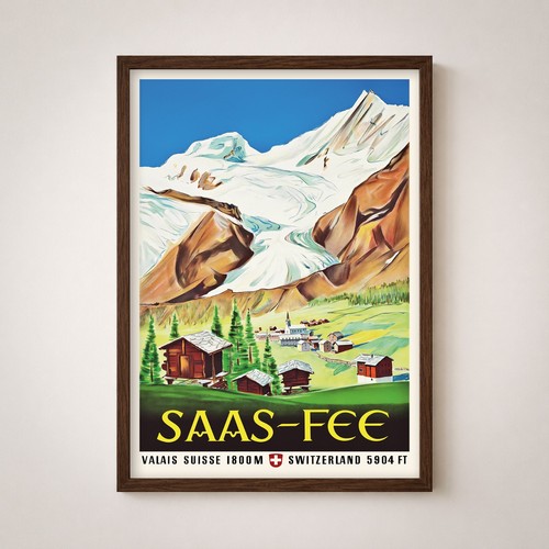 Stampa poster viaggio - , vintage