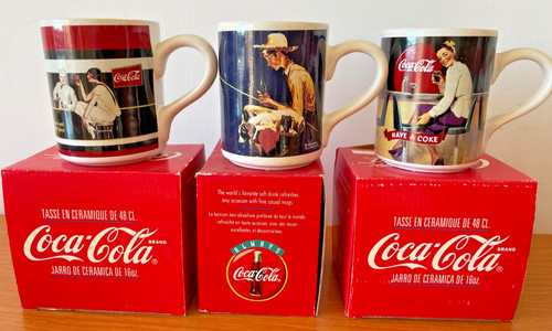 Coca cola tazze mug - tazze, vintage
