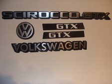 EMBLEME Scirocco GTX originale