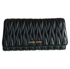 portafoglio Miu Miu in pelle