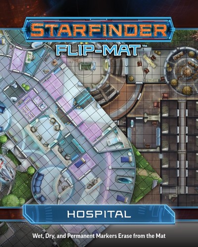Starfinder flip mat ospedale - flip-mat:,