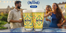 Bicchieri Birra Messina Ed
