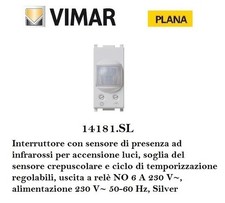 INTERRUTTORE IR A RELE' 230V