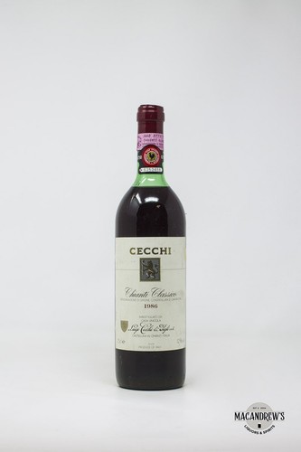 Chianti classico cecchi 1986 - classico,