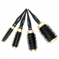 Set 4 spazzole rotonde in