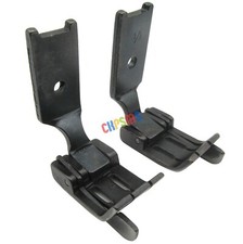 Piedino pressa doppio ago con