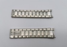 Zenith Parts steel bracelet band for project - repair mm 20 to mm 18 newoldstock