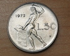 1972 Italy 50 Lire 