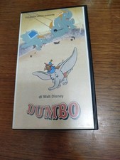 RARA VHS VIDEOCASSETTA DISNEY DUMBO ECLECTA VIDEO
