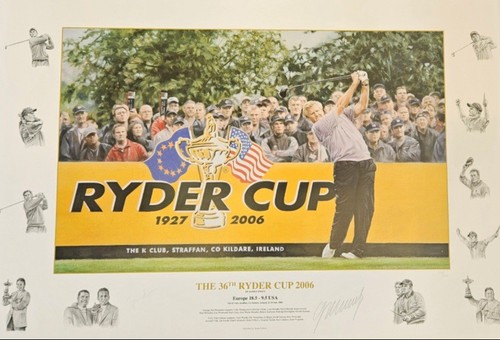 Colin montgomerie signed photo - montgomerie,