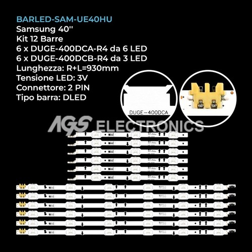 Kit barre strip led tv - kit,