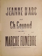 Sheet music - Joan of Arc de