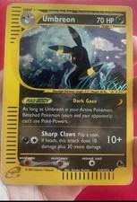 Pokemon Card-Umbreon-H30/H32-Holo-Crystal-ENG-Played