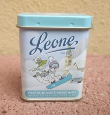 Scatola latta caramelle leone - latta,