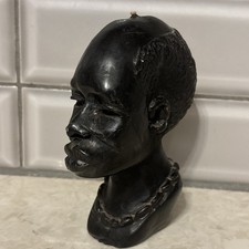 Candela ebano scultura