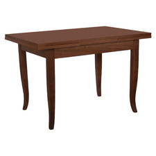 TAVOLO IN LEGNO, VARIE MISURE, NOCE ARTE POVERA, PRONTA CONSEGNA