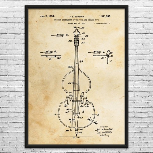 Contrabbasso violino brevetto