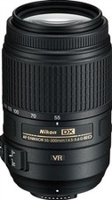 Nikon AF-S DX 55-300 mm f/4.5-5.6G ED VR obiettivo fotocamera fotografia