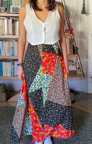 Gonna vintage lunga estiva - vintage,