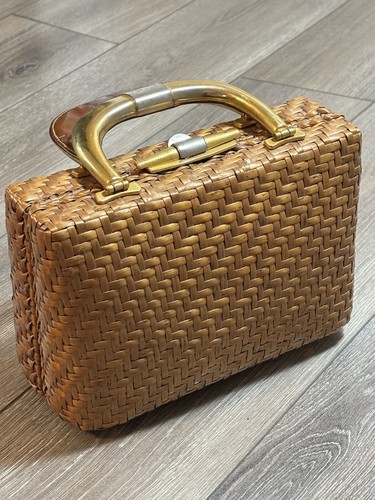 Vintage rodo cesto vimini - cesto,