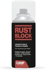 Camp - RUST BLOCK - Converte la ruggine, Protettivo, Sovra-verniciabile - 150ml