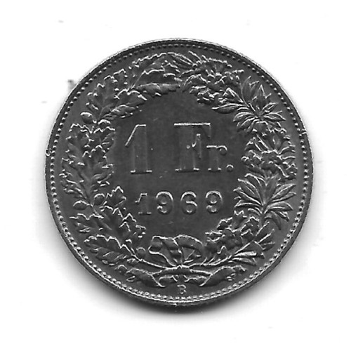 Moneta svizzera franco anno - svizzera,