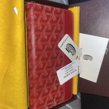 GOYARD Matignon GM Wallet Red