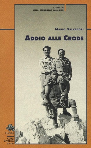 Addio alle crode paperback - addio,