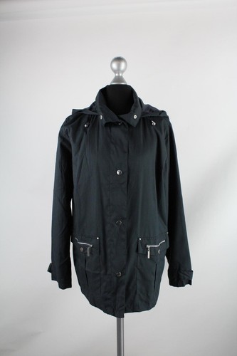 Parka four seasons nero blu - parka,